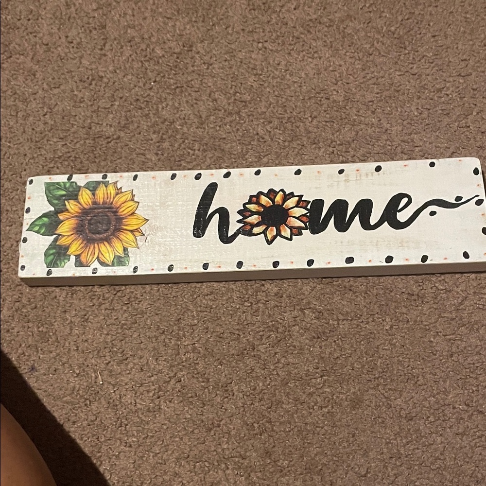 Charming Sunflower Home Wall Art
